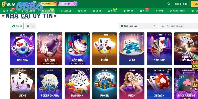 9WIN là thương hiệu giải trí dẫn đầu thị trường